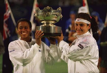 Doubles Title 1996 -- with Chanda Rubin